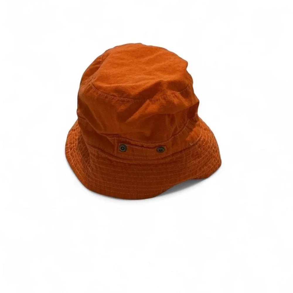 VTG Croco Kids Bucket Hat Kids One Size Orange Sun Protection Safari Hat